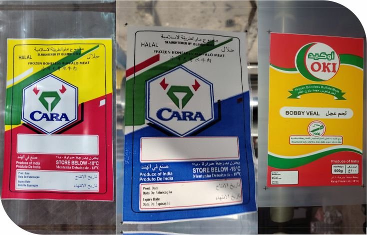 Multicolor Printed LDPE Bags for Finished Goods Packaging